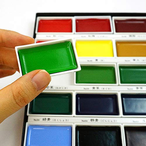 Kuretake Gansai Tambi 24 Color Watercolor Paint Set