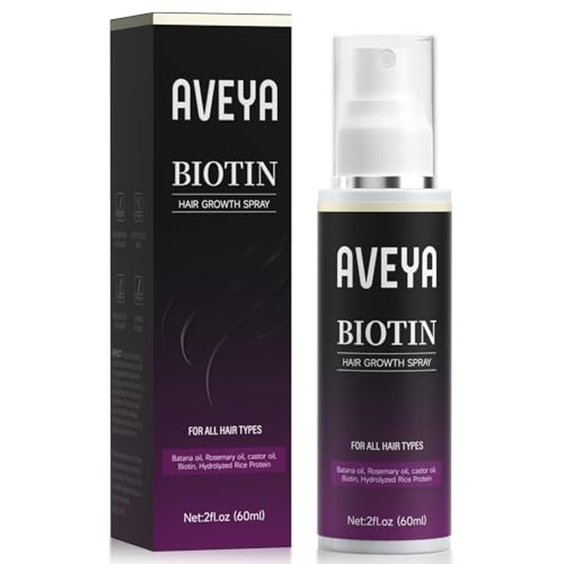 AVEYA Hair Growth Spray with Biotin & Rosemary Oil - 60ml