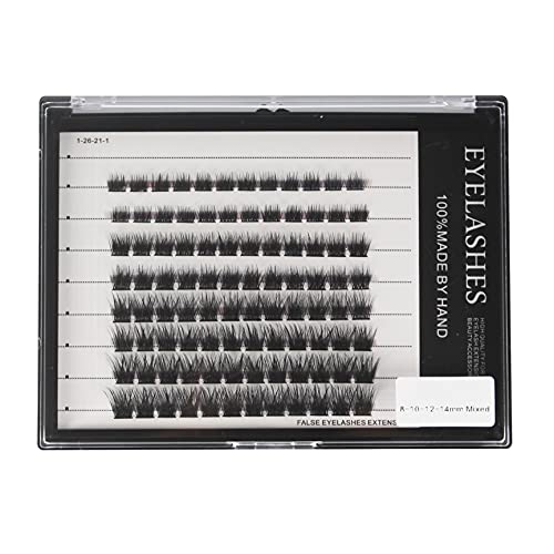 Bodermincer 96pcs Cluster Lash Extensions Mixed 8-14mm