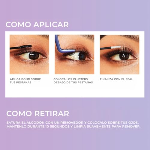 KISS Falscara False Lash Clusters Overnighter Long Wear Sealer