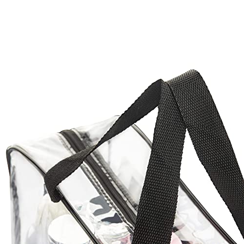 Clear Makeup Organizer Bag 2-Pack | Waterproof Cosmetic Tote