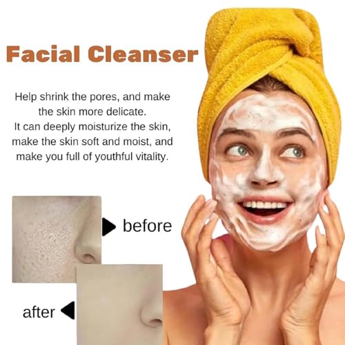2 Pcs Turmeric Face Wash,Cleansing Glow Recipe Face Wash For All Skin.