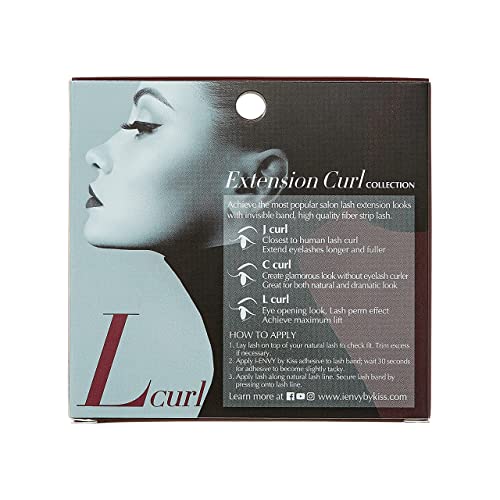 i-ENVY 3 Pairs False Eyelashes L Curl Salon Extension Effect