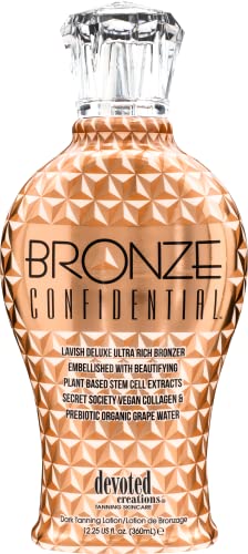 Devoted Creations Bronze Confidential Dark Tanning Lotion 12.25 oz