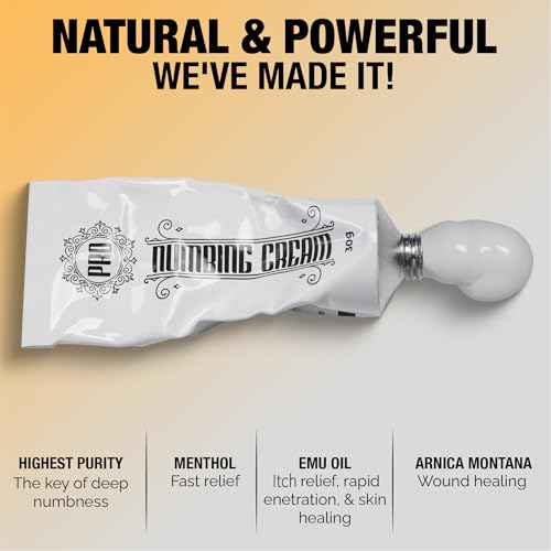 Numbing Cream Max Strength Deep Numbing Cream with Menthol, Emu Oil and Arnica (1 Pcs(1x30g))