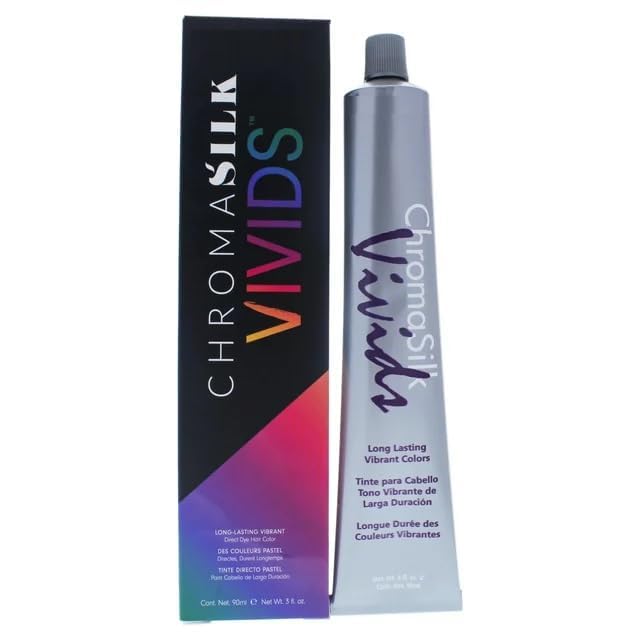 ChromaSILK Semi-Permanent Hair Color - AquaMarine 3oz Tube