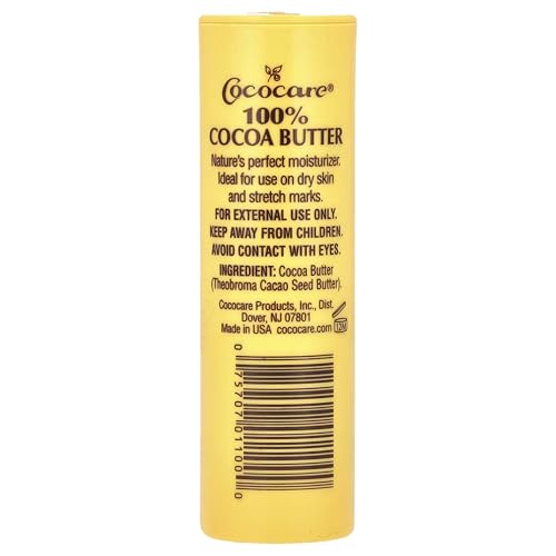 Cococare 100% Cocoa Butter Stick, 1 oz (8-Pack)