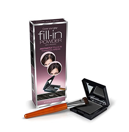 Cover Your Gray Fill-In Powder Black - Thinning Hair Solution