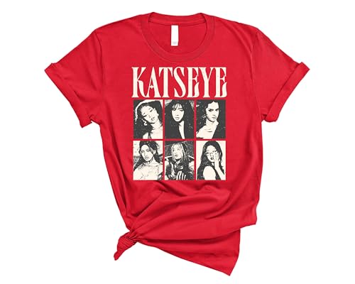 KATSEYE Vintage Photo Collage T-Shirt - Retro Streetwear Tee