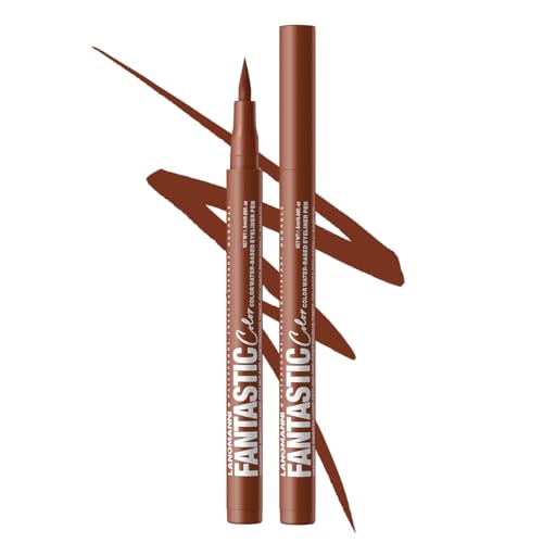 Melsintern Brown Liquid Eyeliner - Waterproof Matte Fine Tip 09# for Precise Eye Makeup