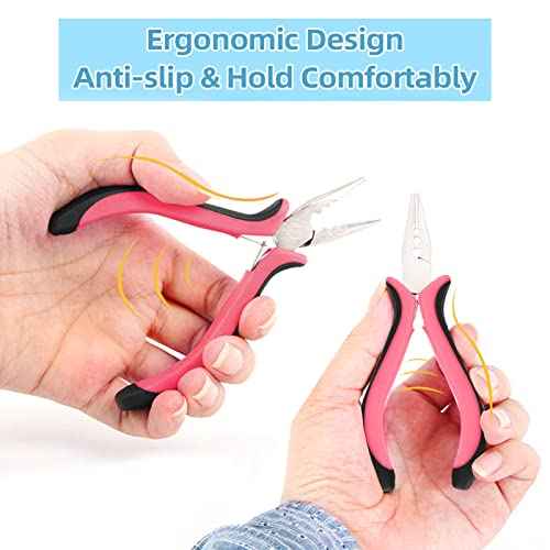 3 Holes Mini Plier For Micro Nano Ring Hair Extensions opener and Removal Tool