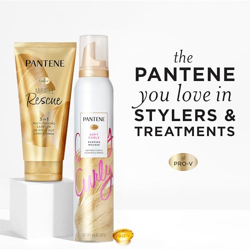 Pantene Pro-V Curl Mousse 6.6 oz (Pack of 3)
