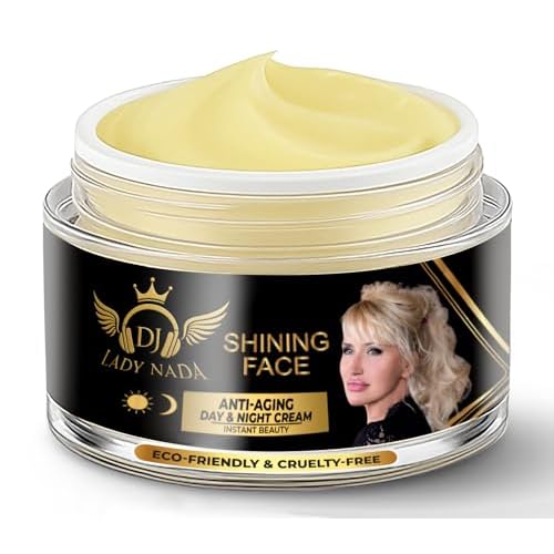 LADY NADA Anti-Aging Face Cream ? Anti-Wrinkle Moisturizer for Women & Men ? Instantly Smooths Fine Lines in Minutes ? Light Formula with Collagen, Hyaluronic Acid & Vitamin E ? 1.7 fl oz