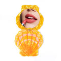 Seashell Compact Mirror 360° Rotation Portable Pocket Mirror