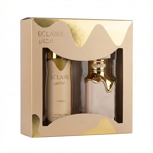 Lattafa Eclaire 2-Piece Gift Set - 100ml EDP + 200ml Body Spray