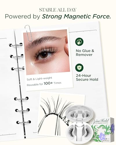 Magnetic Eyelashes with Applicator Kit - Full Volume Reusable