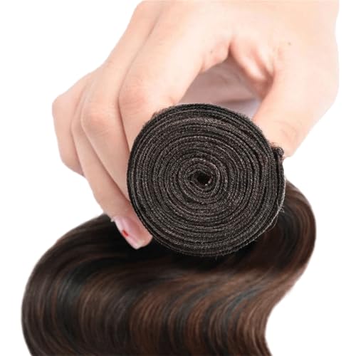 P1B30 30-Inch Straight Brazilian Virgin Hair Bundle - Two Tone