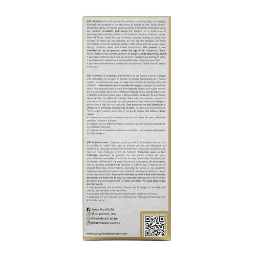 Surya Brasil Henna Cream Dark Brown 2.37 oz
