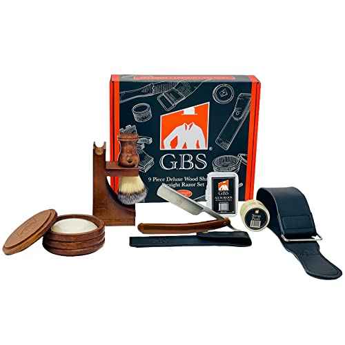 G.B.S Complete Men¡¯s Wood Shaving Set