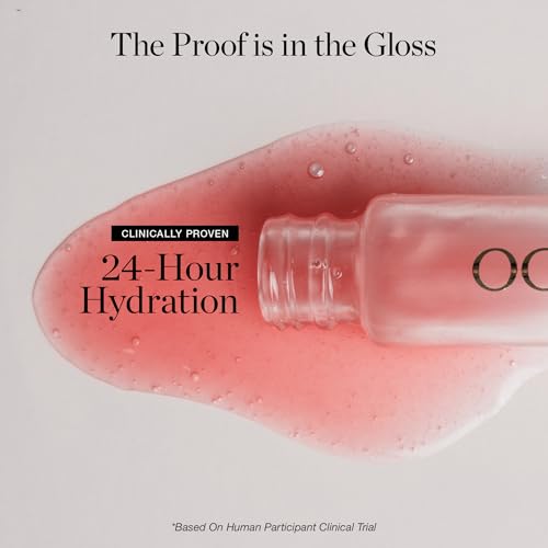 Ogee Beyond Clean Plumping Lip Gloss - Organic Peony
