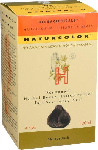 Naturcolor Permanent Hair Dye - Burdock (4N), 4 Fl Oz