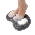 Shower Foot Scrubber Mat with Suction Cups | Back Massage