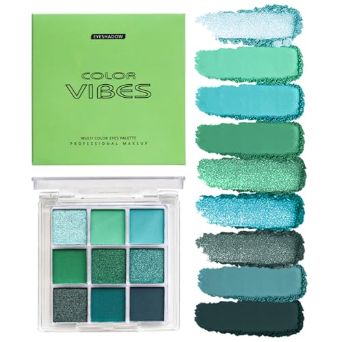 COOL STORY 9 Color Eye Shadow Palette - Long Lasting Matte & Shimmer