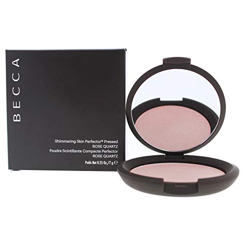 Becca Shimmering Skin Perfector Pressed Highlighter, Rose Quartz, 0.28 Ounce