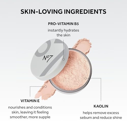 No7 Flawless Finish Loose Setting Powder - Translucent