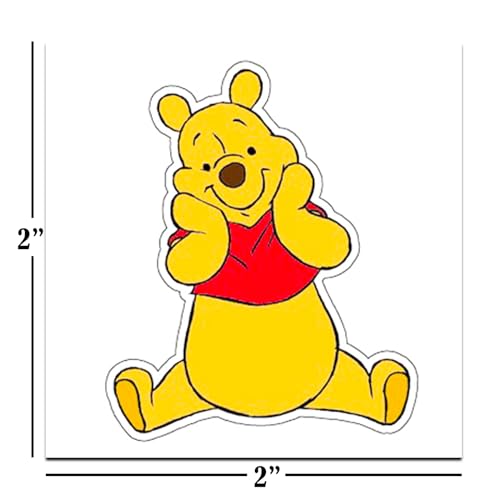 Winnie the Pooh Temporary Tattoos 72-Pack | 2" Party Favors