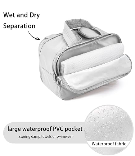 Large Travel Toiletry Bag for Women - Waterproof Makeup Organizer