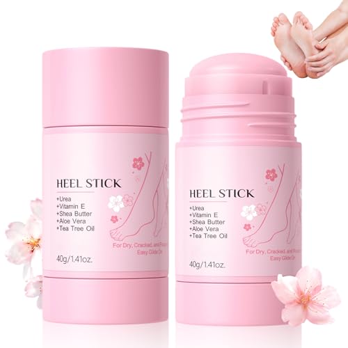 Heel Balm Stick for Cracked Feet - Deep Moisturizing Sakura Foot Care