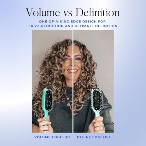 Bounce Curl 5-in-1 Volume & Edge Lift Hair Brush for Defined Curls
