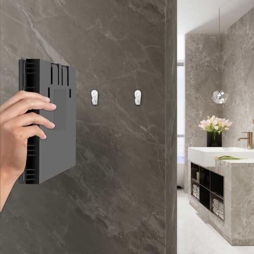 360° Three-Way Mirror with LED Lights for Self Hair Cutting