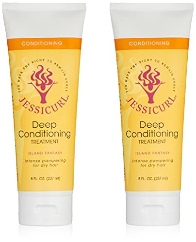 Jessicurl Deep Conditioning Treatment - Island Fantasy, 16 oz