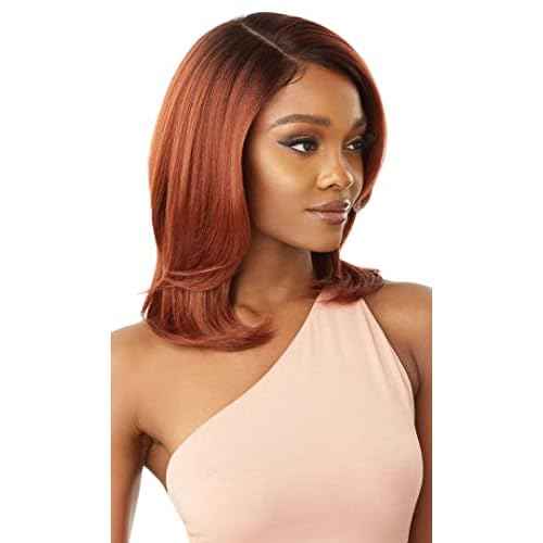 Outre Synthetic Melted Hairline Swiss Lace Front Wig - SABRINA (1B)