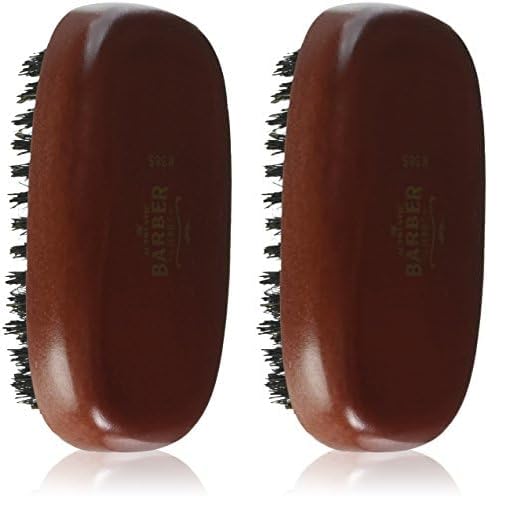 WavEnforcer Premium Quality Boar Military Brush (Pack of 2)