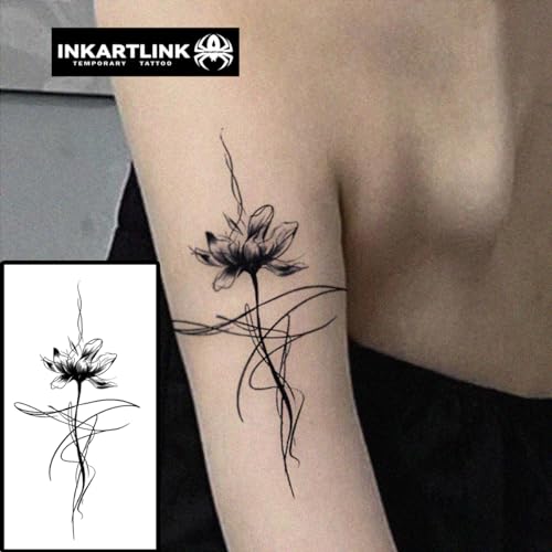 INKARTLINK Semi-Permanent Temporary Tattoo - Waterproof, Lasts 1-2 Weeks