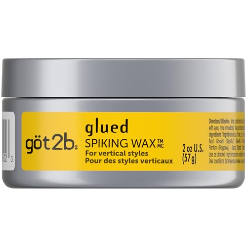 Got2b Glued Spiking Hair Wax 2 Fl Oz - High Hold & Shine