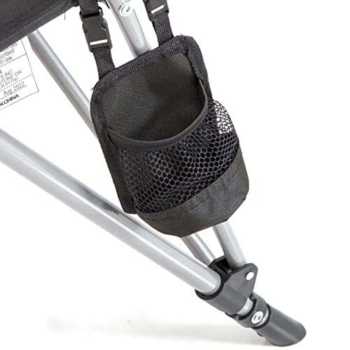MACSPORTS Hard Arm Tension Chair, Black