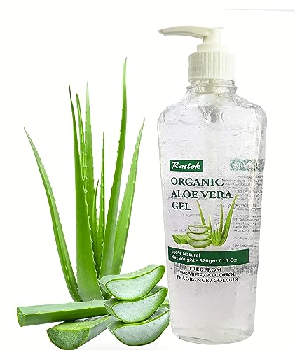 Pure Aloe Vera Gel 370g - Natural Moisturizer for Face & Hair