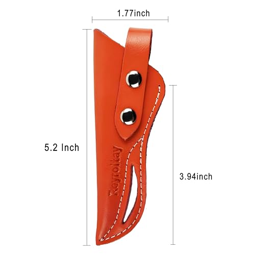 Barber Hair Scissor Case - Premium Leather Sheath for 6" & 7"