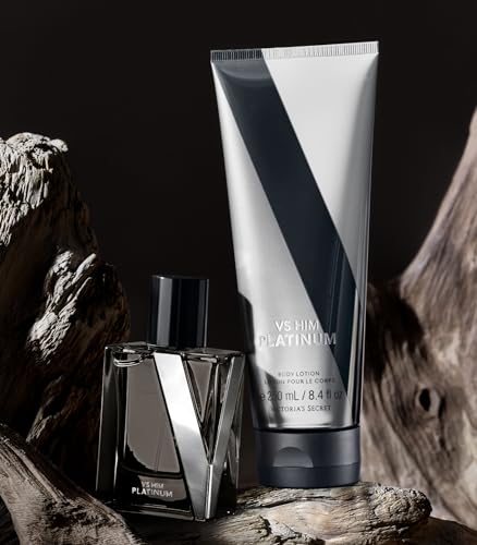 Victoria's Secret VS Him Platinum Men's Cologne 3.4 Fl Oz - Aromatic Woody Scent