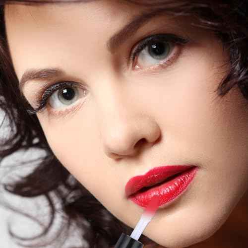 100 Pcs Mini Lip Gloss Tubes, Refillable Lip Balm Bottle Transparent Empty Containers Travel Personal Cosmetic Inserts Cosmetic Tools Mini Lipstick Containers for Women DIY Makeup