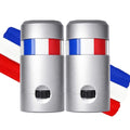2Pc Eye Black Face Paint Sticks - Red White Blue
