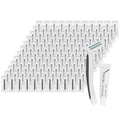 Disposable Razors Bulk, Razors Individually Wrapped Bulk, Travel Razors Bulk With Shaving Cream For Hotels, Shelters, Homeless, Nursing Homes, Charities, Churches, Gray (60-PACK)