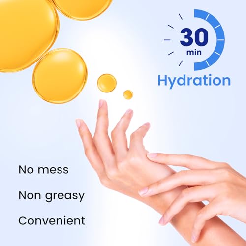 BLOOMORA Repairing Hand Mask Gloves for Dry Cracked Hands - 6 Pairs