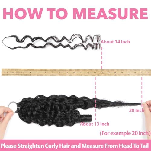 Burmese Curly Crochet Hair 18 Inch - 60g Pre-Separated Extensions
