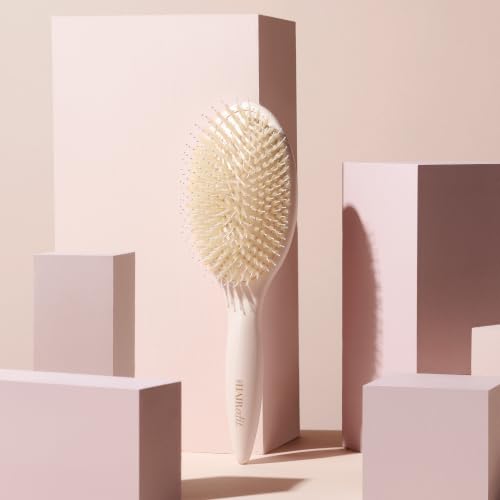Boar Bristle Hair Brush - Detangling & Shine | The Hair Edit
