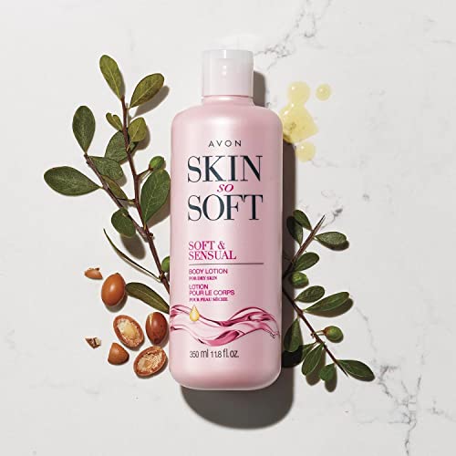 AVON Skin So Soft Body Lotion with Argan Oil - 11.8 oz